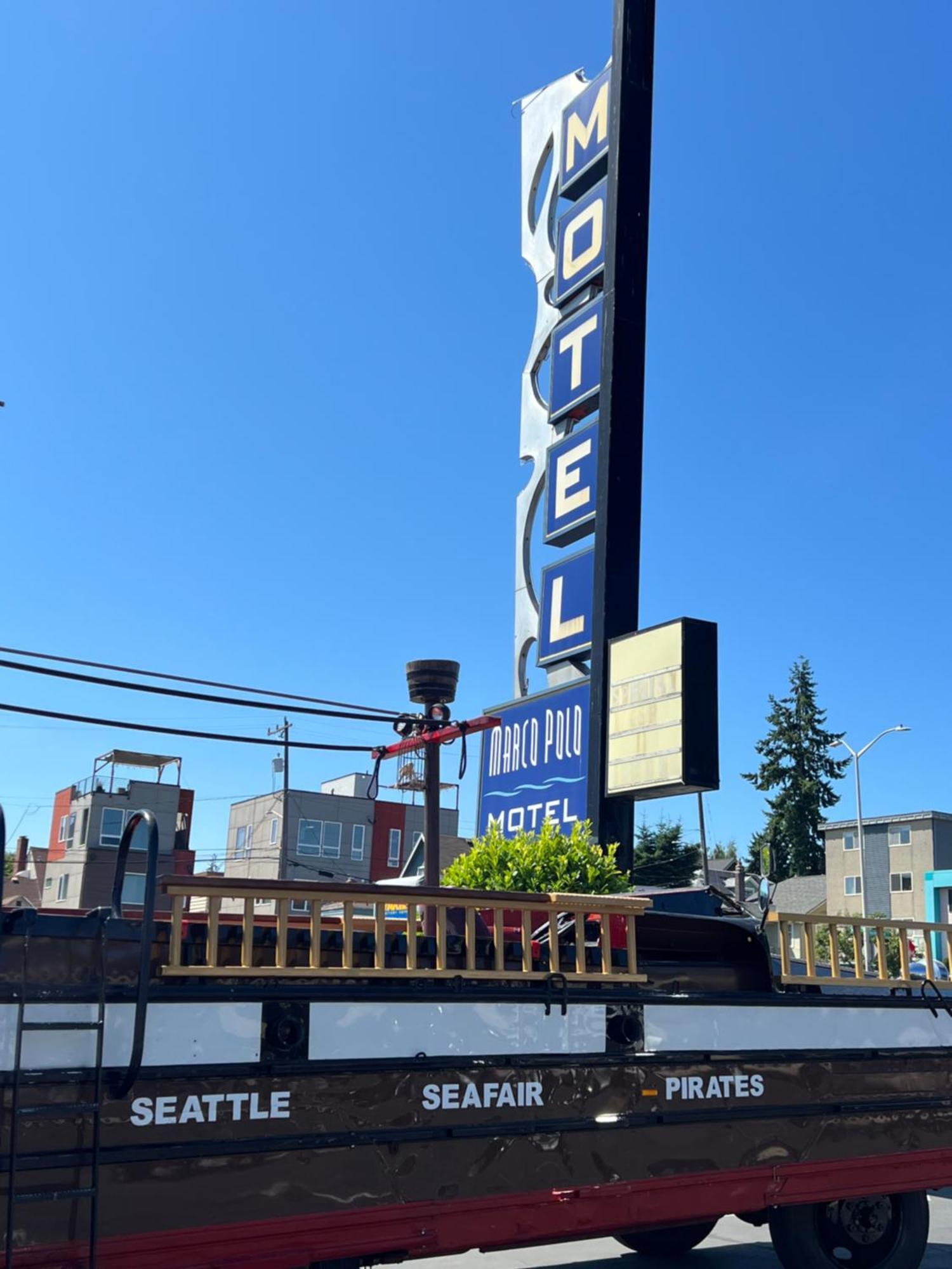 Marco Polo Motel Seattle Exterior photo